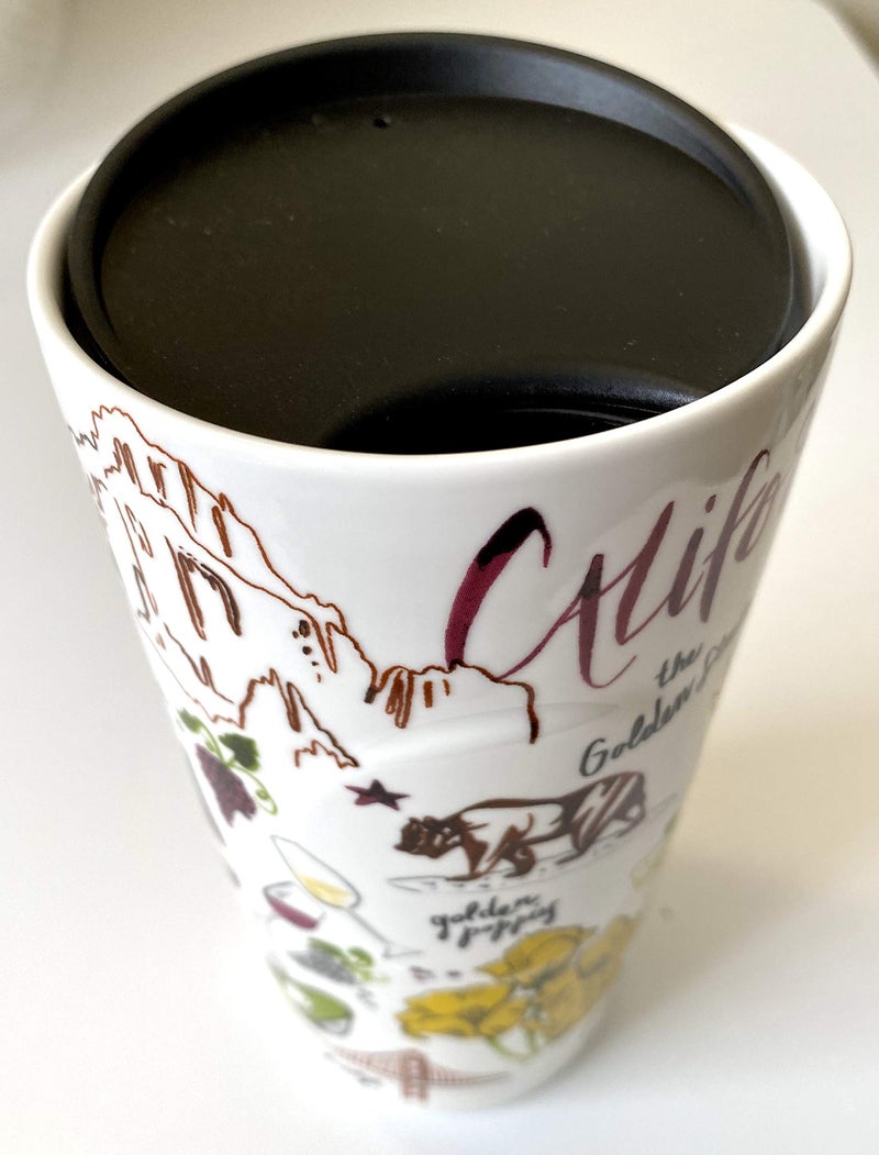 Starbucks California Double Walled Ceramic Travel Traveler Coffee Mug - 12 Oz - Image 4